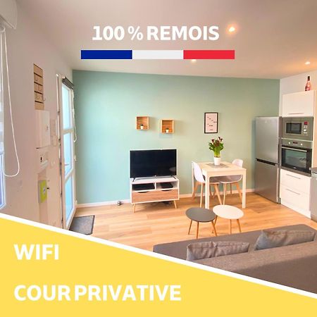 Apartament Le Remois - Parking - Cour Privative - Wifi Reims Zewnętrze zdjęcie